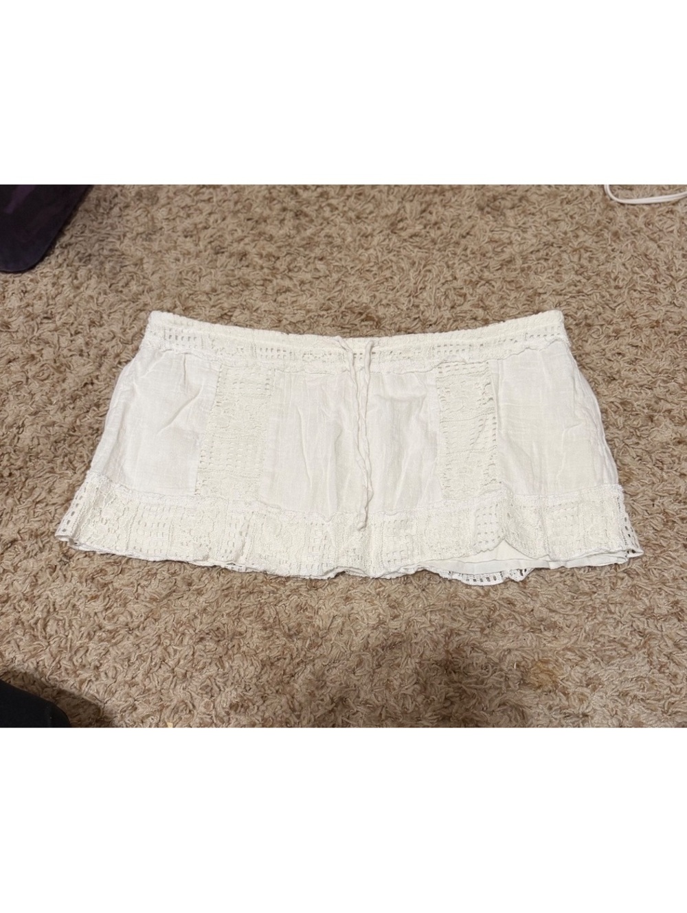 Rebecca virtue lace skirt
